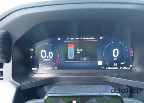 2025 Ford Explorer St из США, поврежденный, VIN 1FMWK8GCXSGA64927